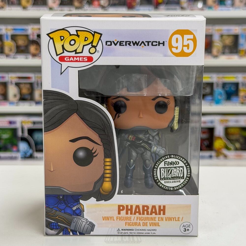 Funko Pop Games Overwatch Pharah Titanium Blizzard Gear Store 95 Vinyl Figure
